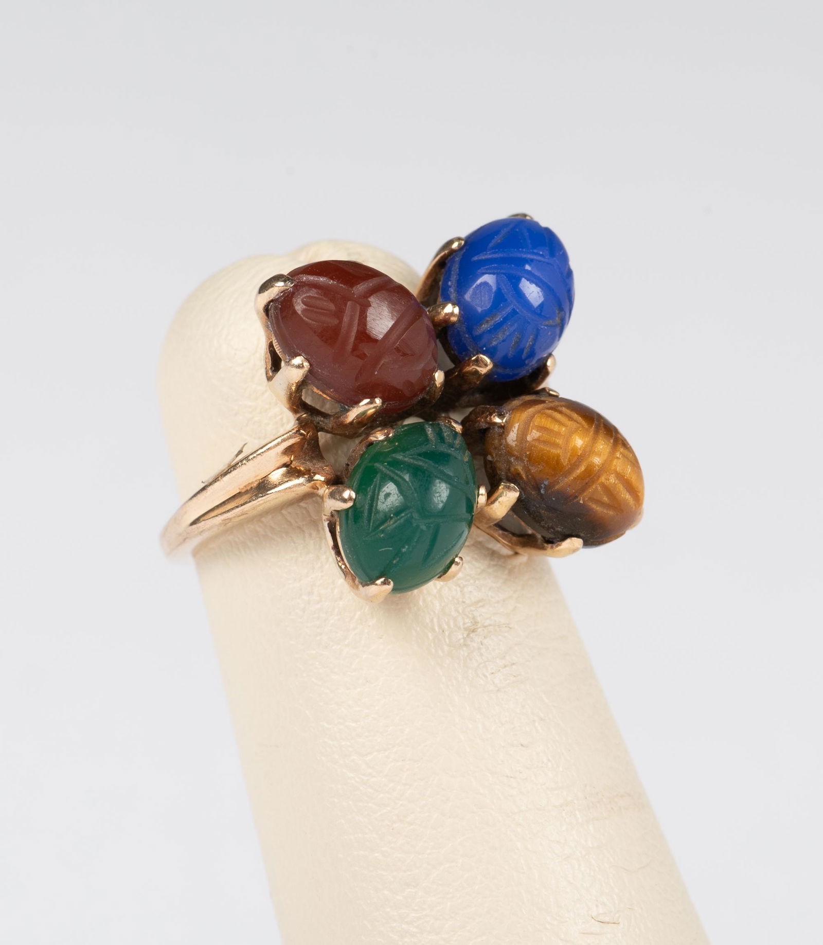 14k Scarab Ring (1 of 4)