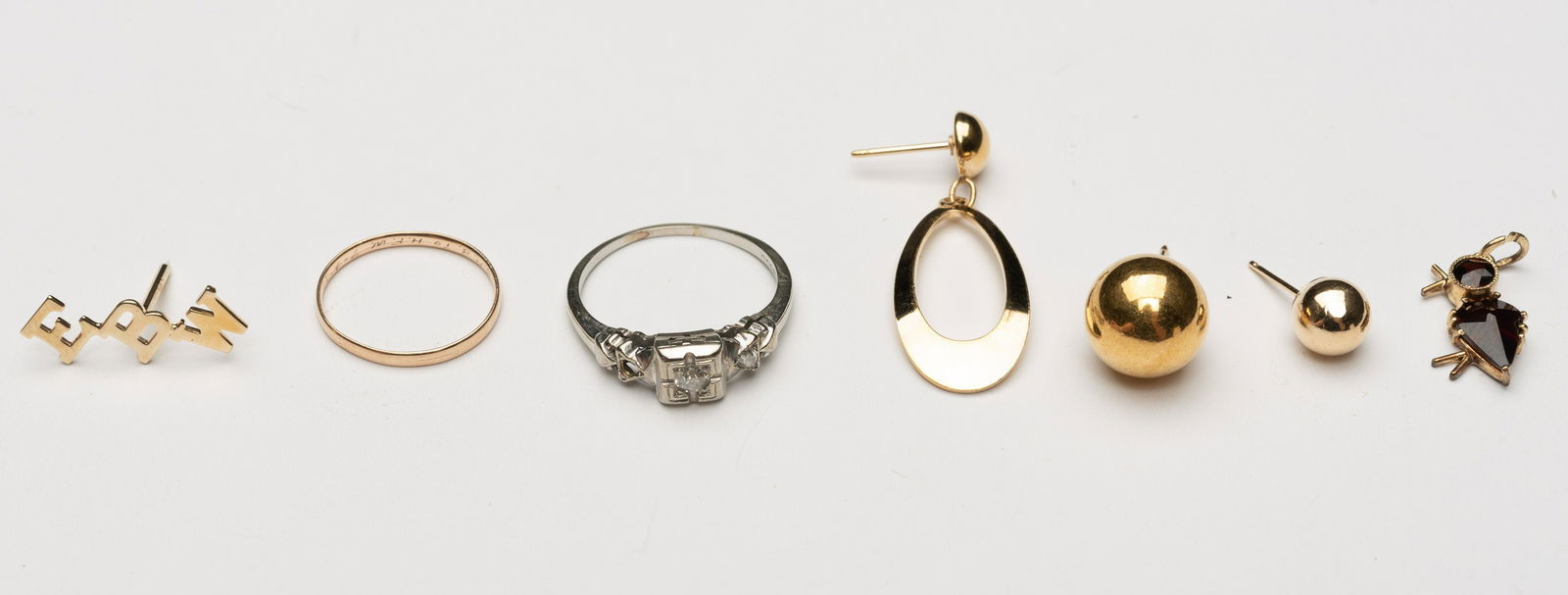 7 Pcs 14k Gold. (1 of 4)