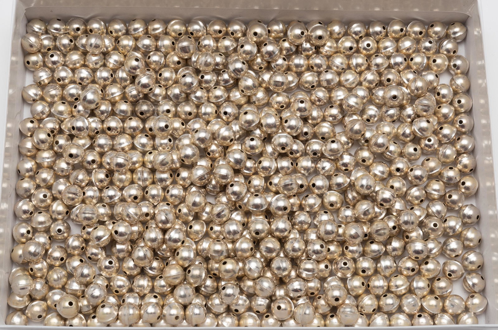 500+ 8mm Silver Beads: 8.18 ozt. IMPORTANT: Before bidding, please read the terms and conditions below. When you registered for the auction you agreed to these terms and will be required to comply with them.
