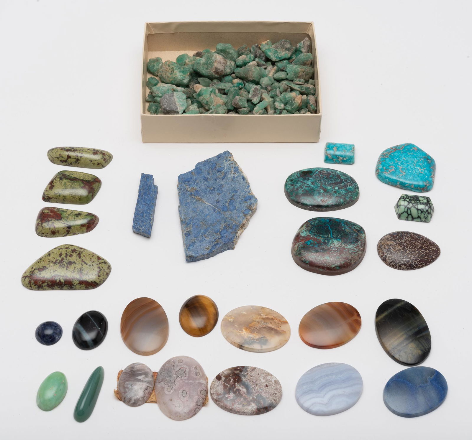 Loose Hardstone & Gemstone Rough (1 of 6)