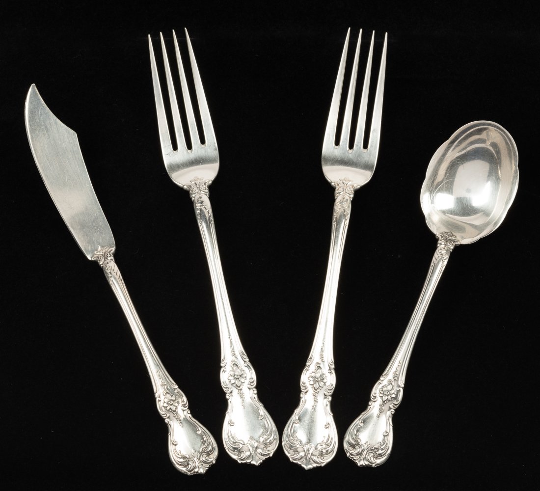 4 Pcs Towle Old Master Sterling Flatware (1 of 17)