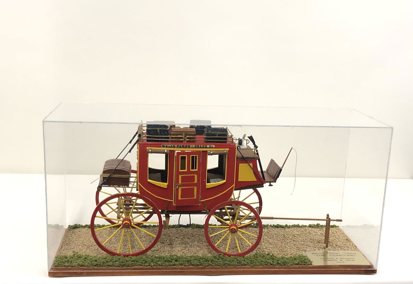 Scratch Built Replica Wells Fargo Coach (1 of 6)