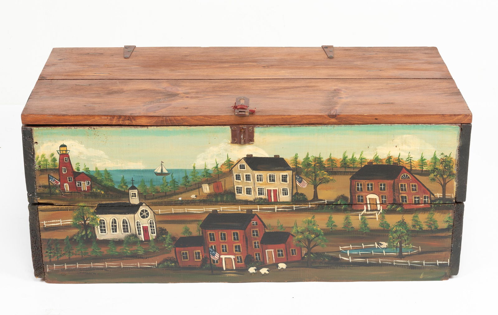 Decorated Wood Box (1 of 4)