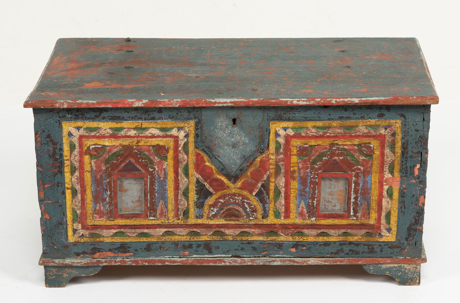 Painted Miniature Chest (1 of 9)