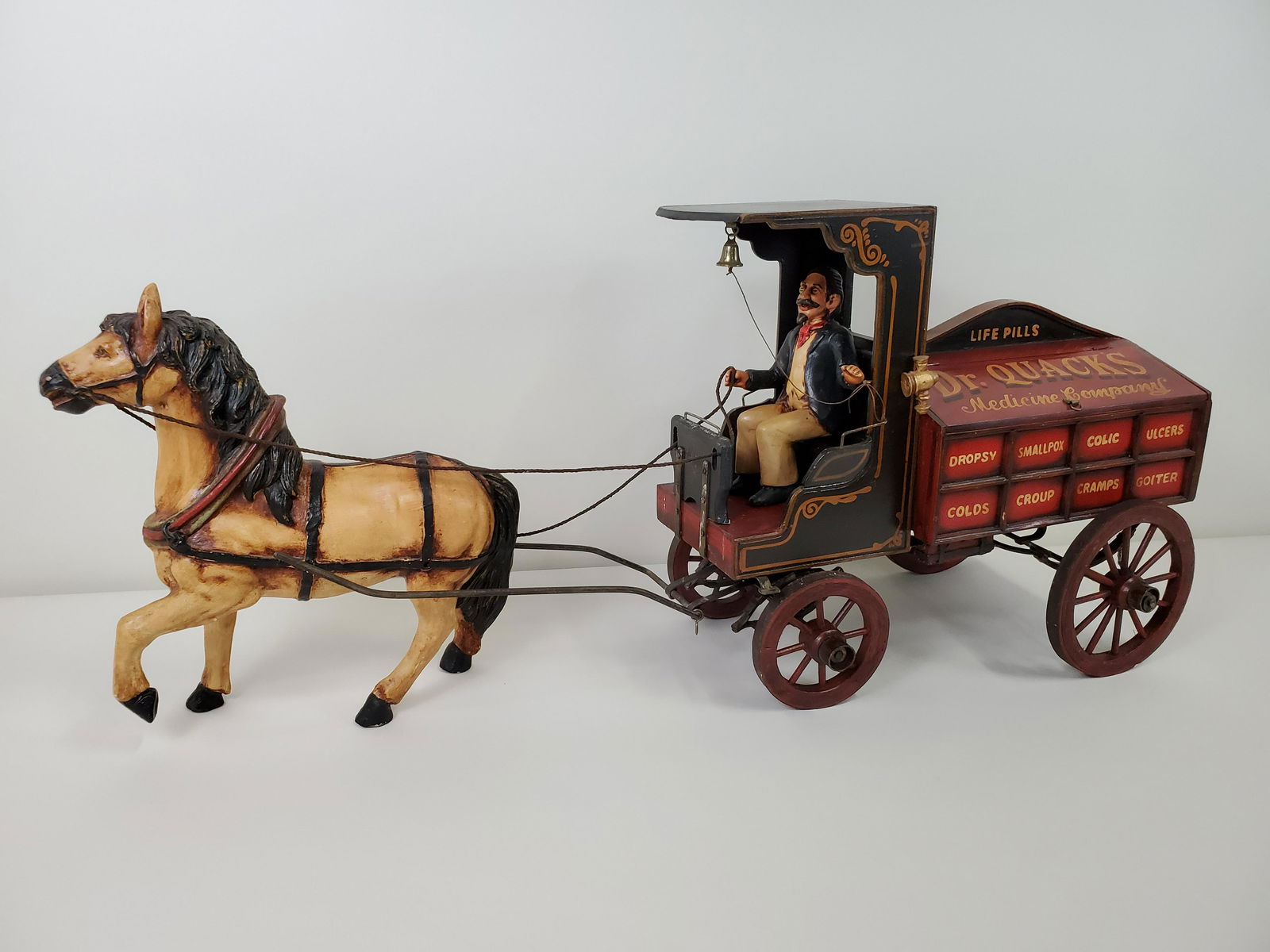 Wood Model Dr. Quacks Wagon (1 of 5)