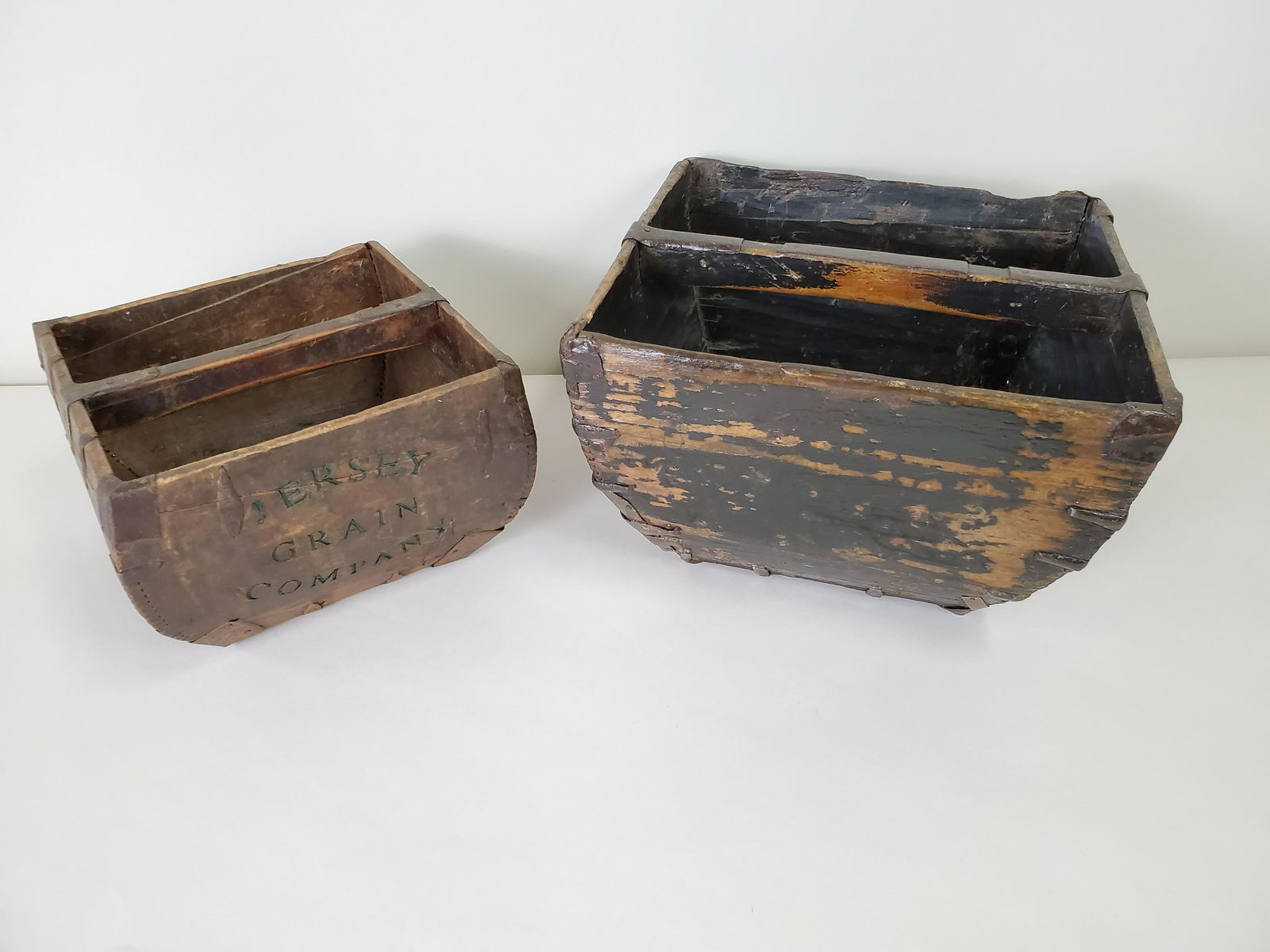 2 Grain Measures incl Jersey Grain Company (1 of 4)