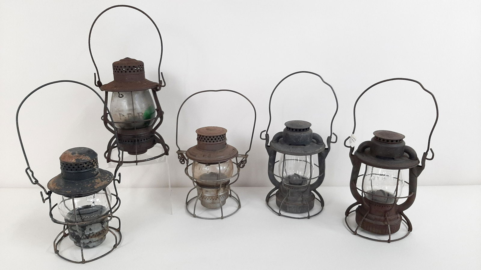 5 Railroad Lanterns (1 of 11)