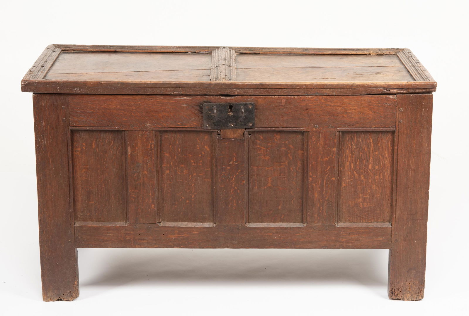 English Jacobean Revival Chest (1 of 10)