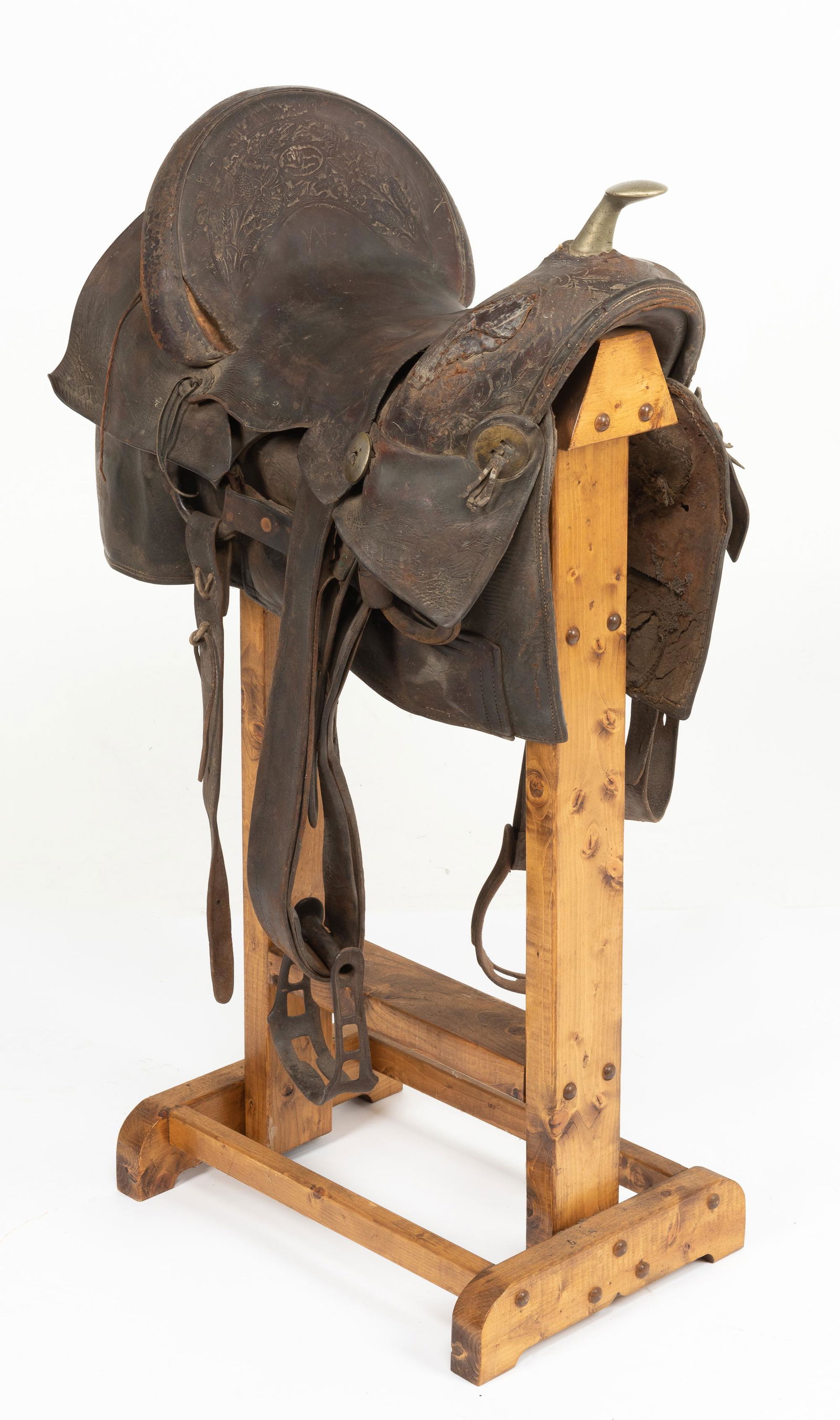 Decorated Western Saddle (1 of 4)