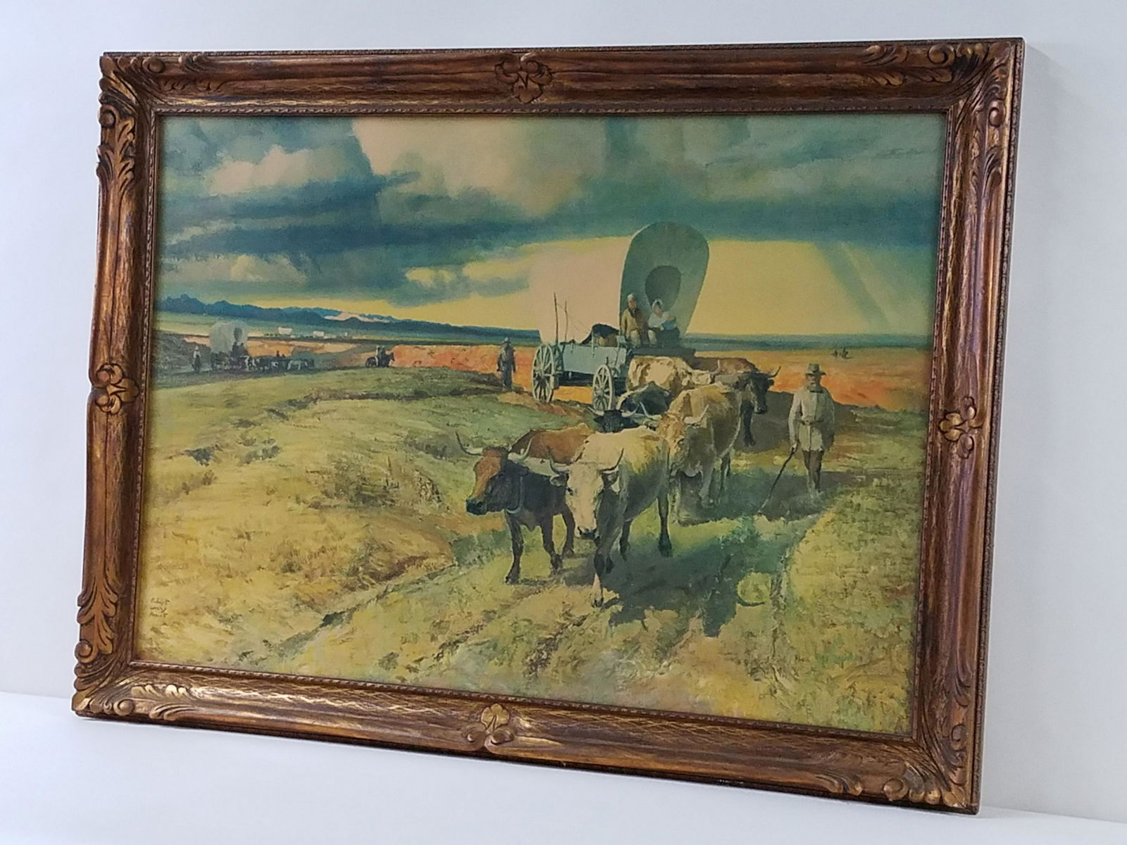Robert Wesley Amick Western Lithograph (1 of 3)