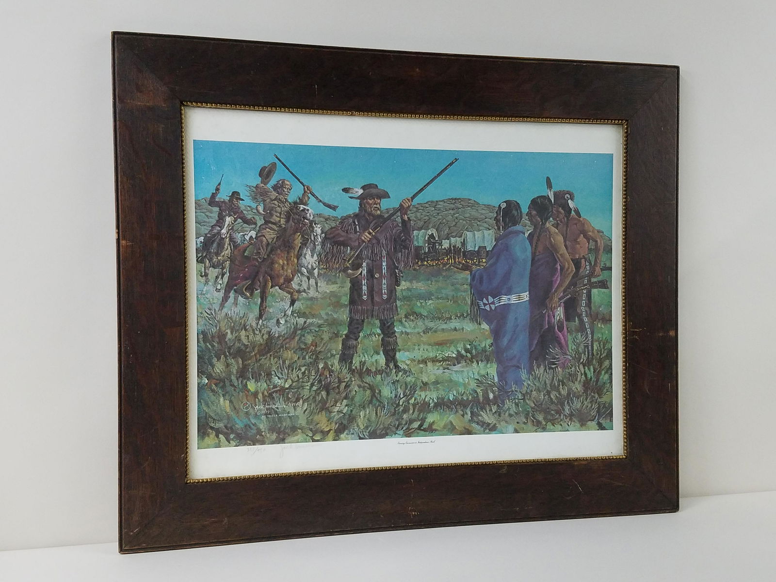 Hines Evening Encounter at Independence Rock Print (1 of 7)