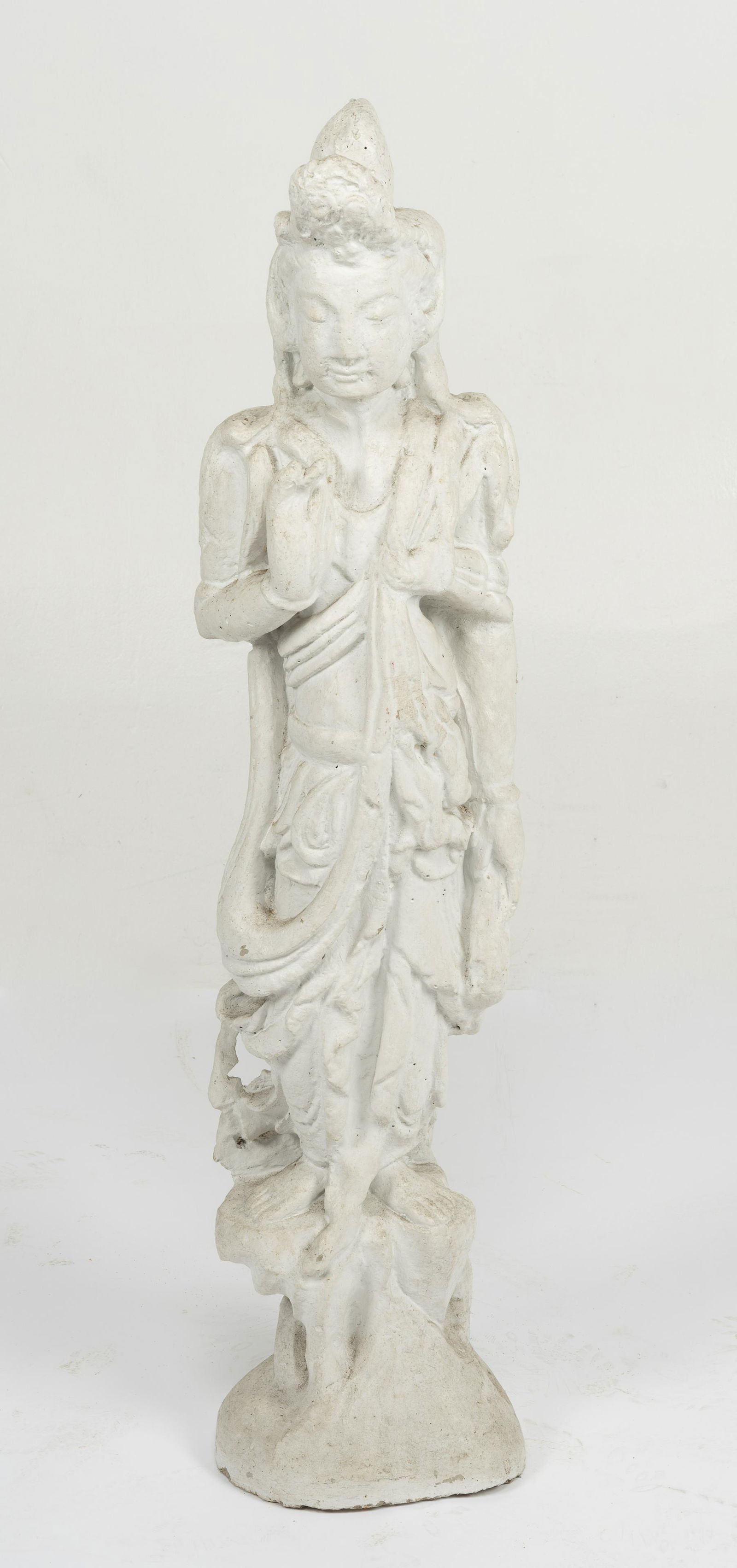 Concrete Statue Thai Goddess (1 of 2)