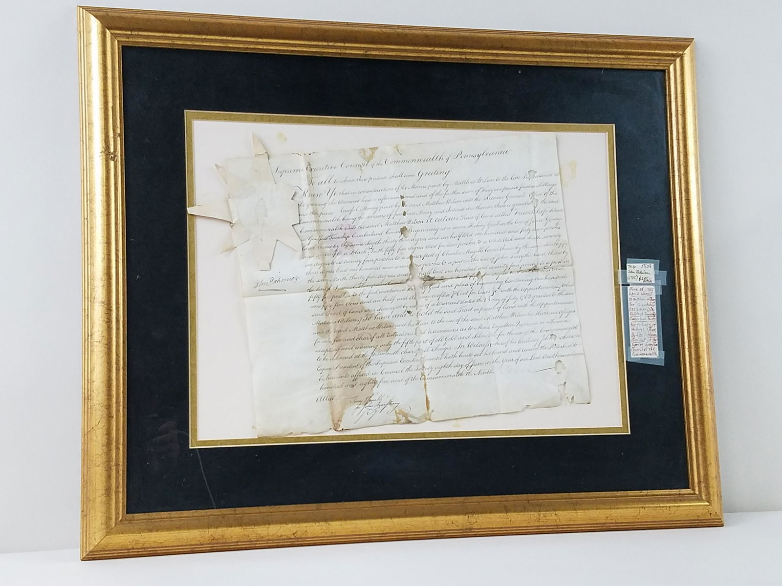 Supreme Exec Council PA Commonwealth Document (1 of 3)