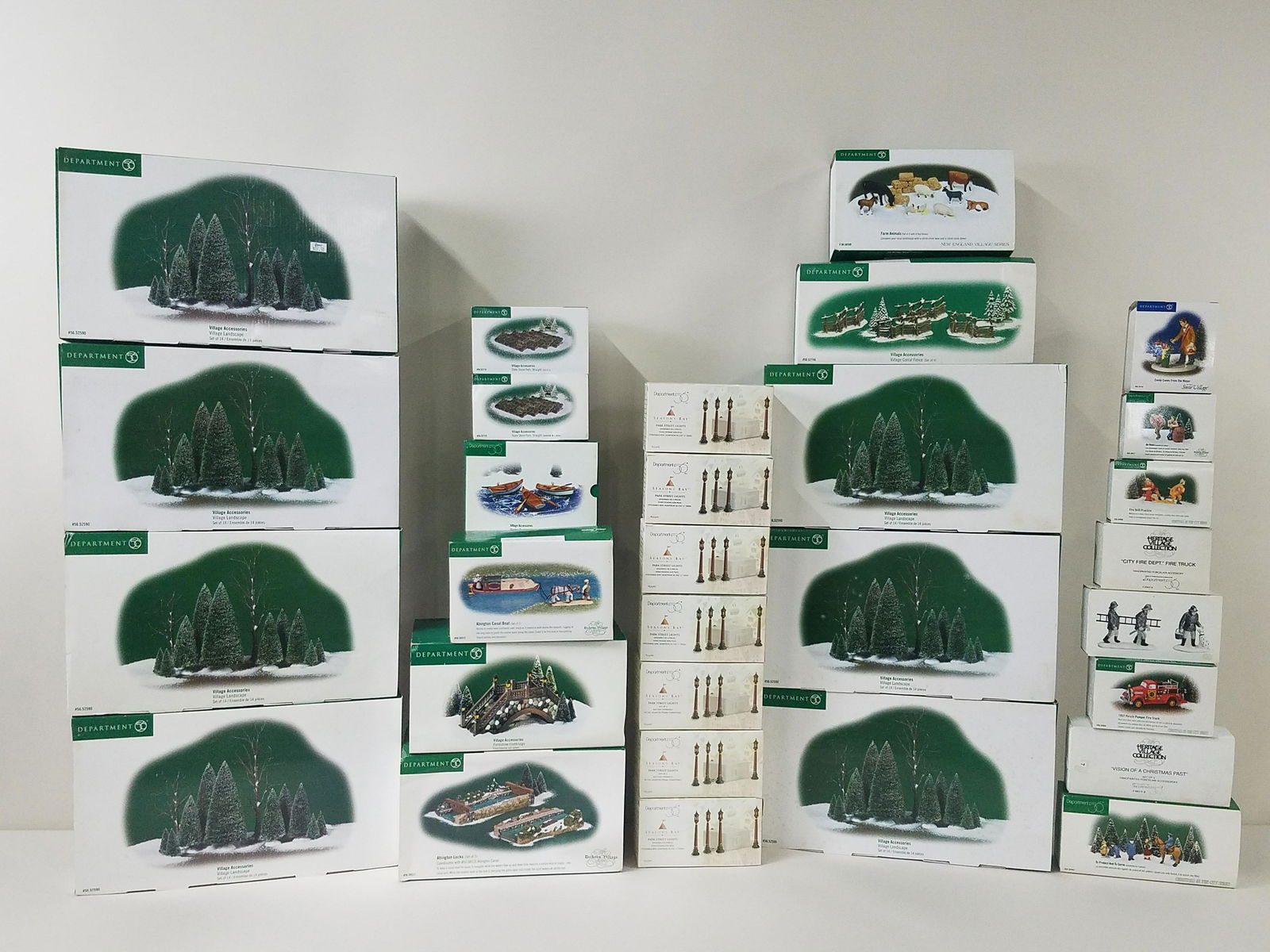 30 Dept. 56 Village Accessory Kits (1 of 7)