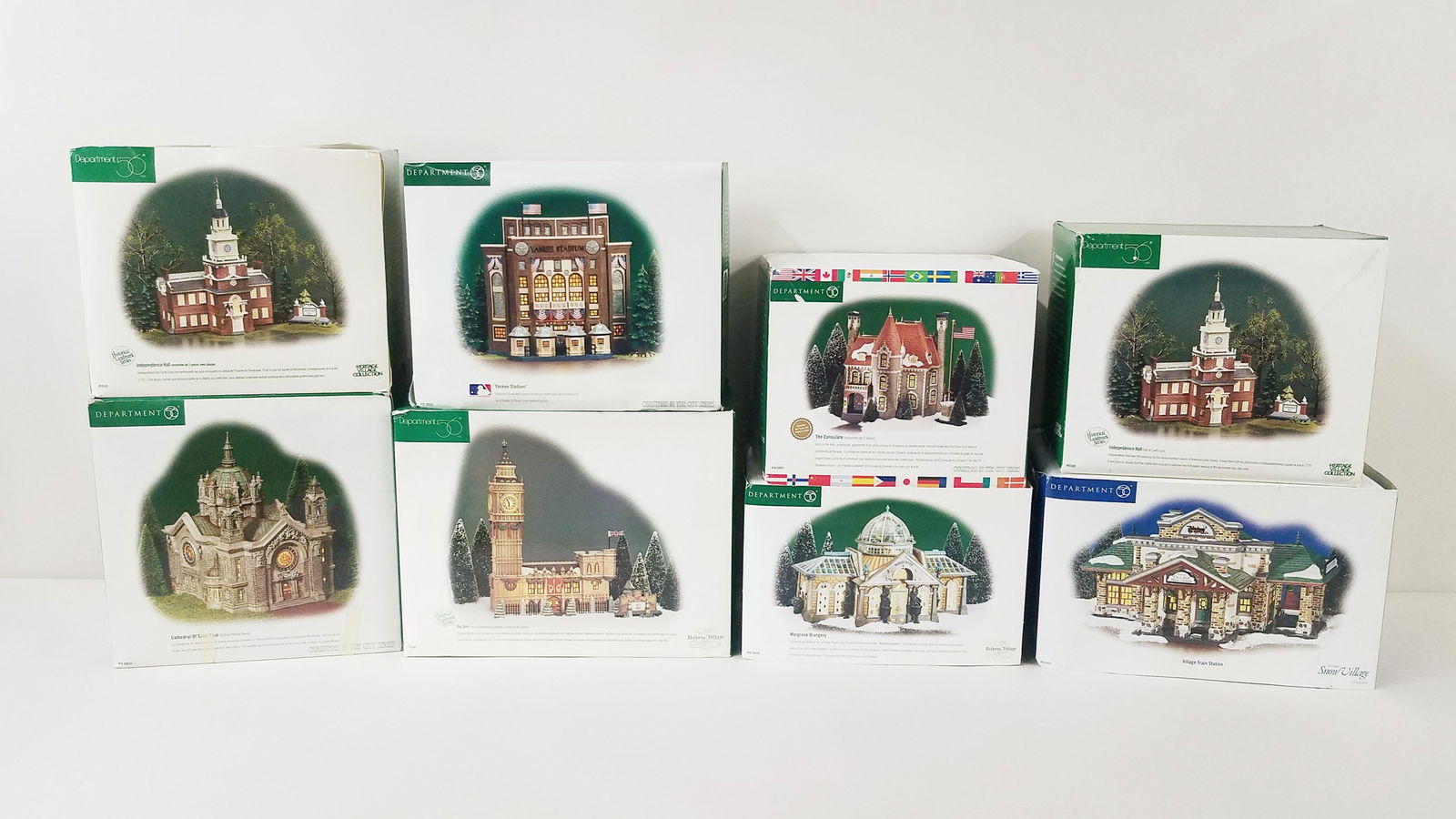 8 Dept 56 Houses incl Historical Landmark Series (1 of 5)