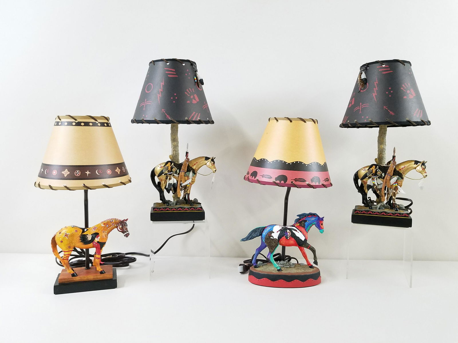 4 Trail of Painted Ponies Table Lamps (1 of 4)