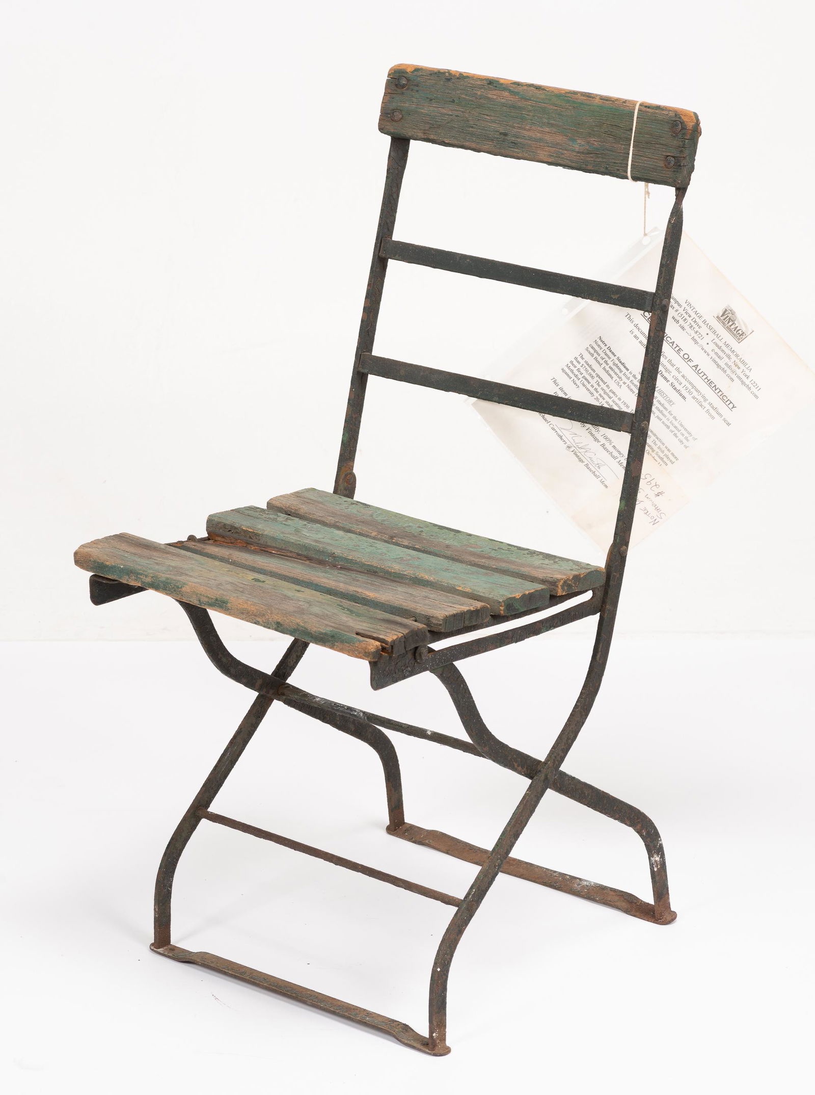 1930 Notre Dame Stadium Chair (1 of 3)