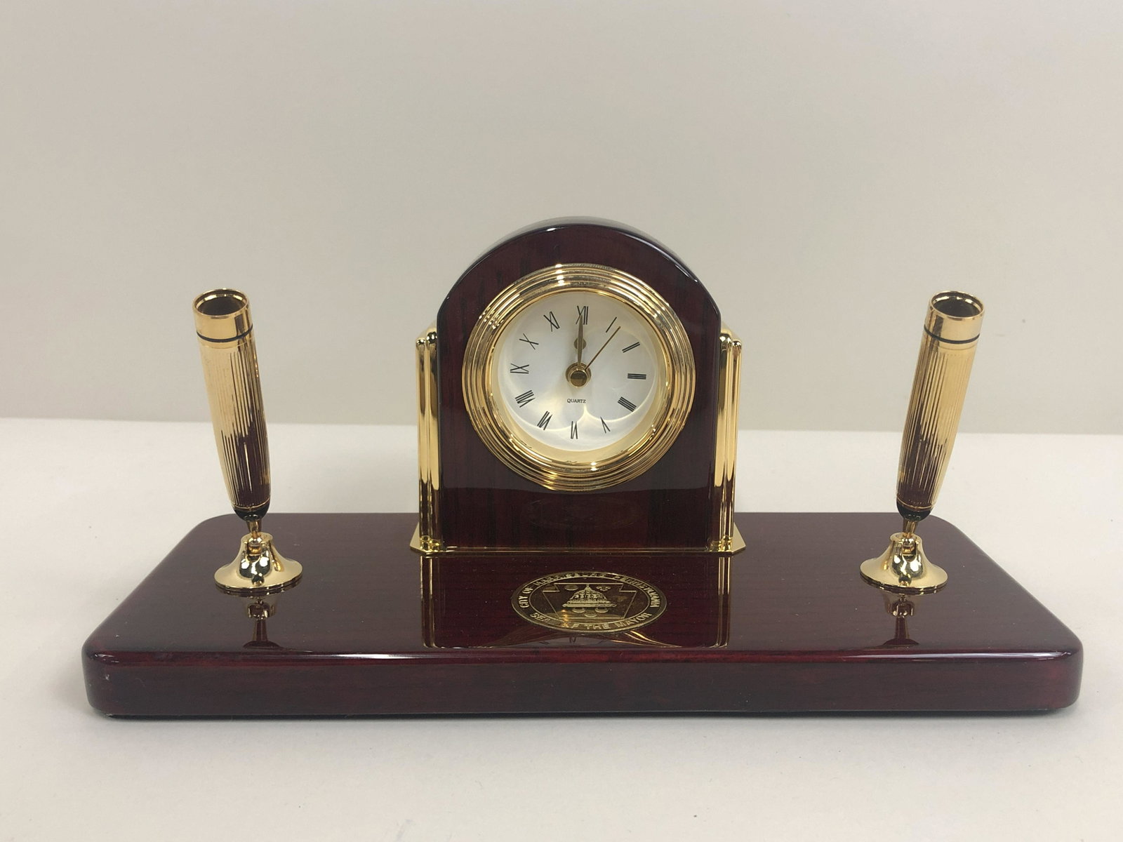 6 Harrisburg Desk Articles: Includes Key to Harrisburg thermometer. 2-1/2" wide x 4-1/2" high.