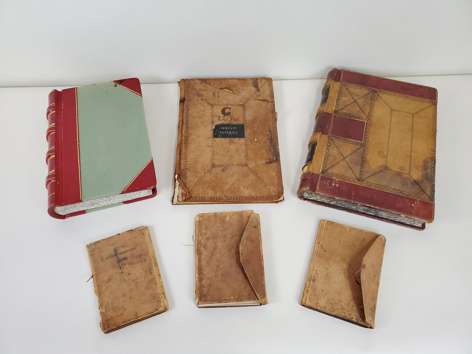 6 Ledgers 1861-1962 (1 of 10)