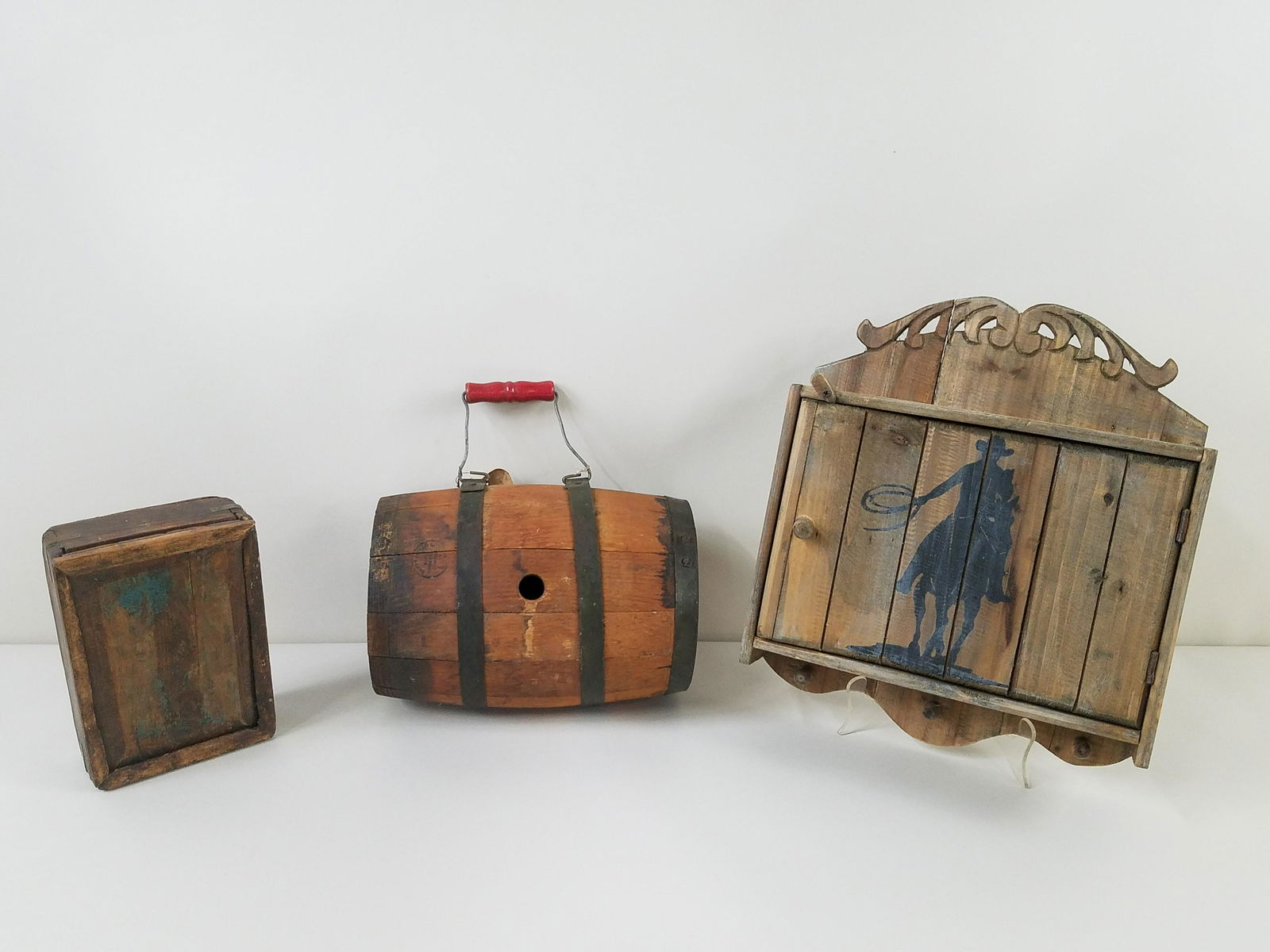 2 Pcs Primitives incl Western Wall Cabinet (1 of 5)