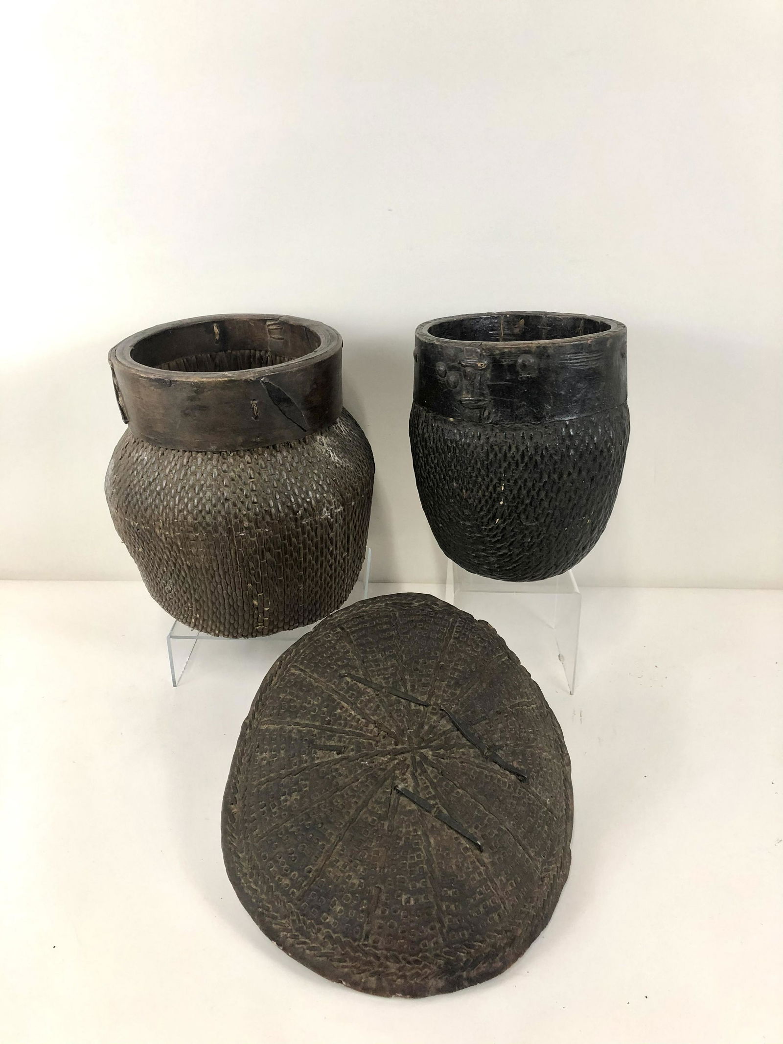 African Shield & Water Baskets (1 of 3)