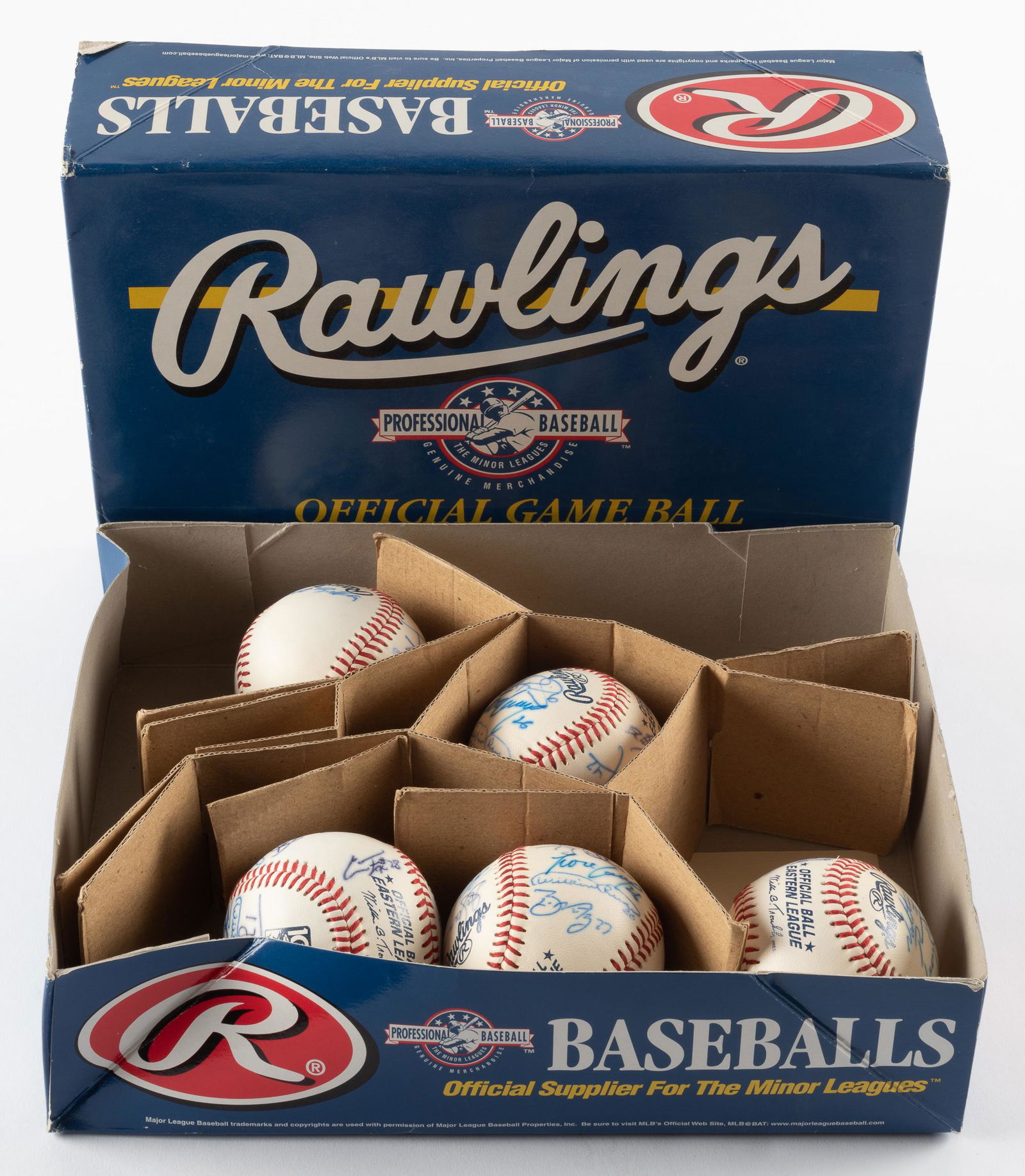 5 Signed Harrisburg Senators Baseballs (1 of 1)