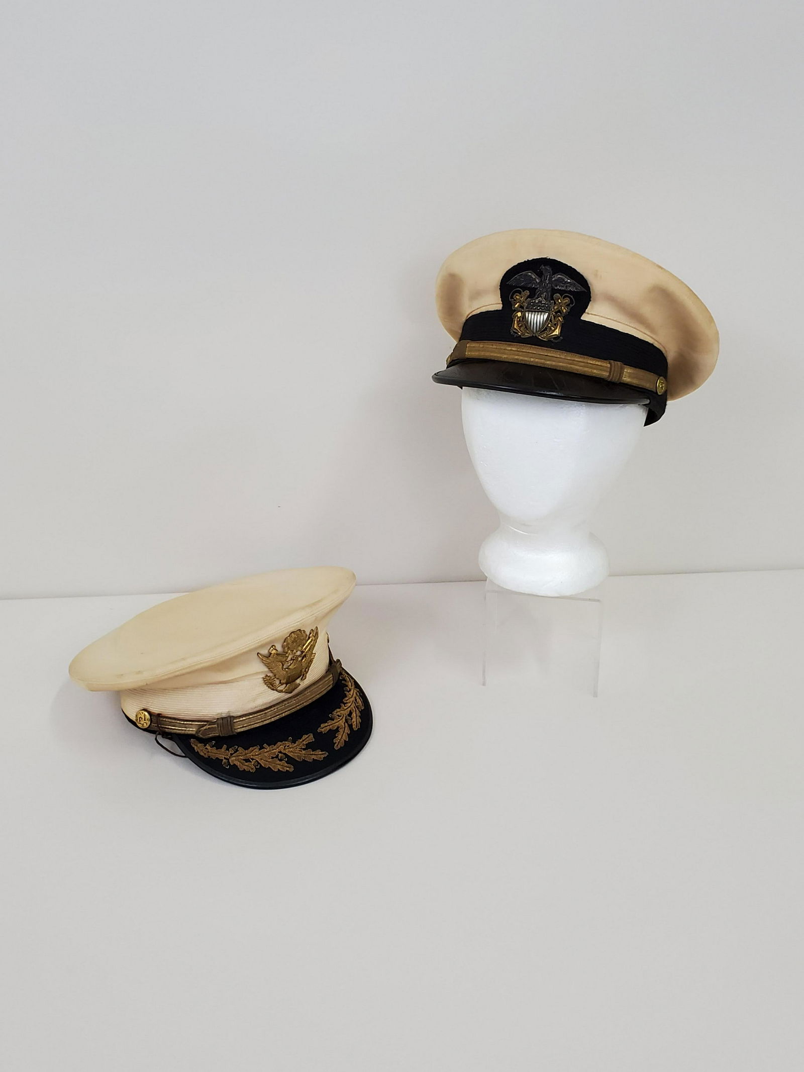 2 US Army Officers Caps (1 of 2)