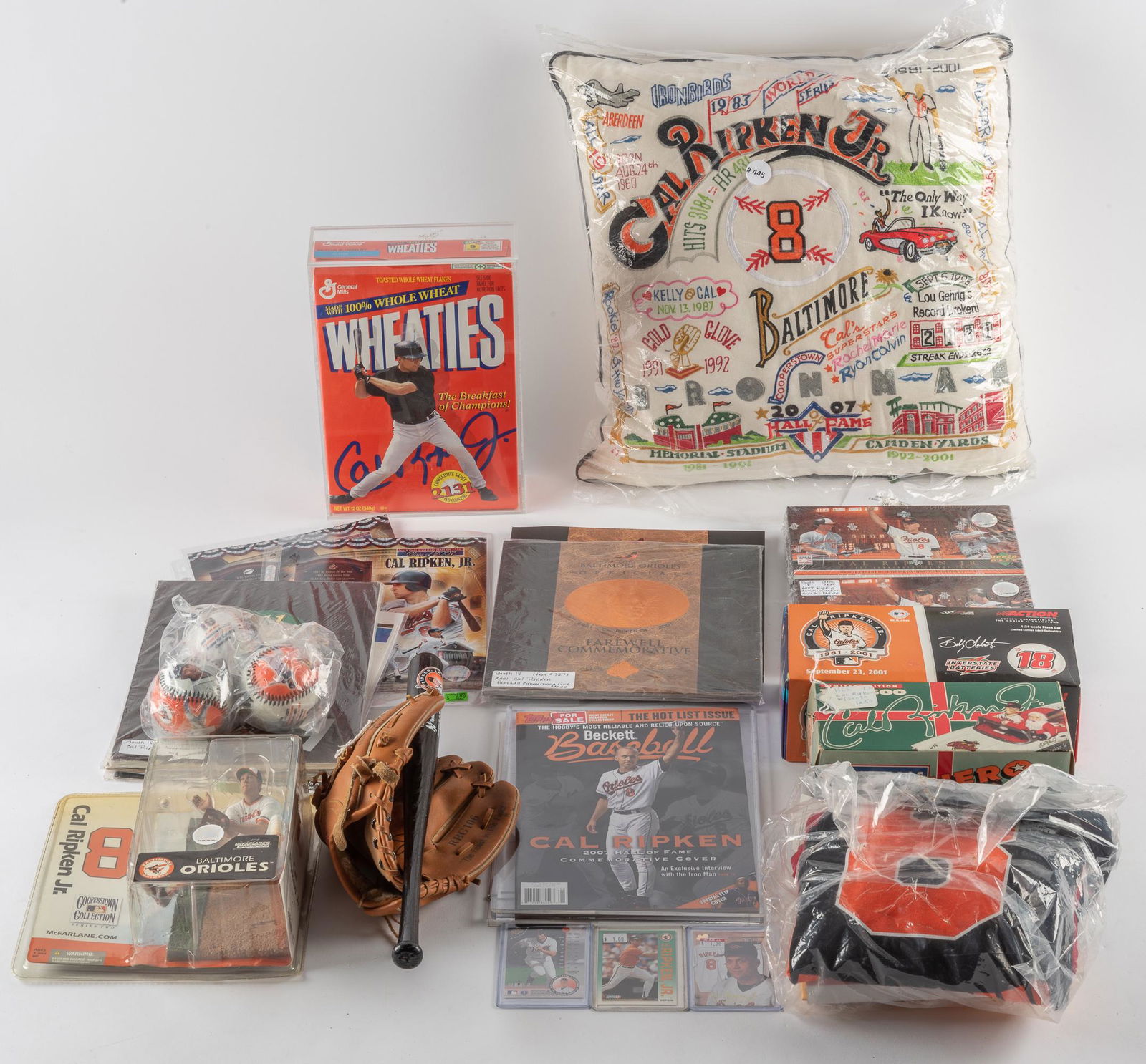 Cal Ripken Jr. Items Incl. Store Model Glove (1 of 1)