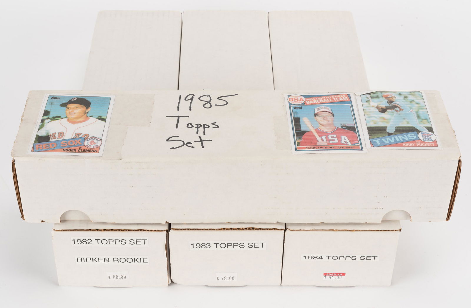 4 Topps Baseball Sets Inc. 1982 w/ Ripkin Rookie (1 of 1)