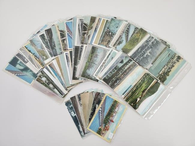 Lot of Harrisburg Post Cards Incl bridges (1 of 9)