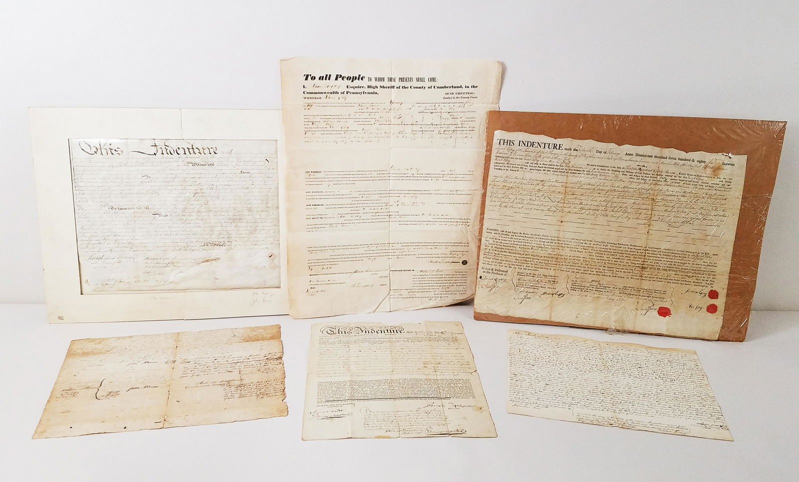 6 Deeds Incl John Penn (1 of 12)