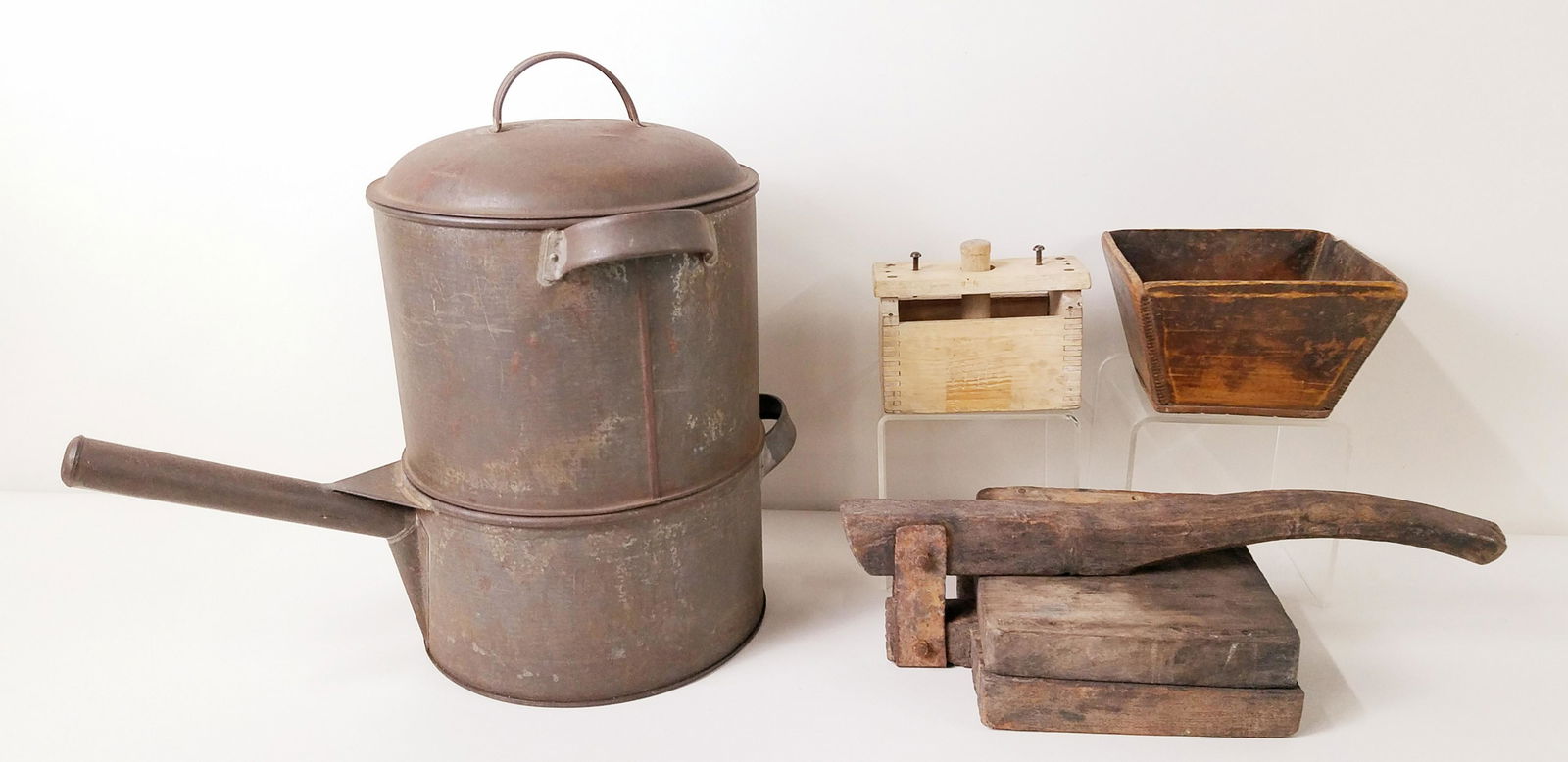 4 Pcs Primitive Cooking Implements (1 of 3)