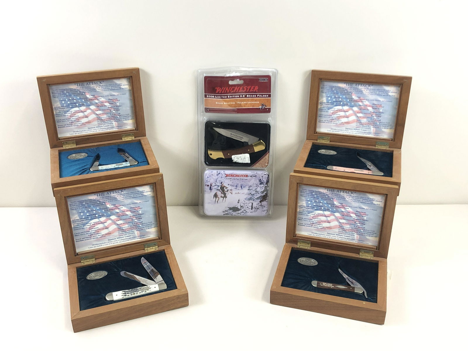 4 Case Collectors Knives & Winchester (1 of 6)