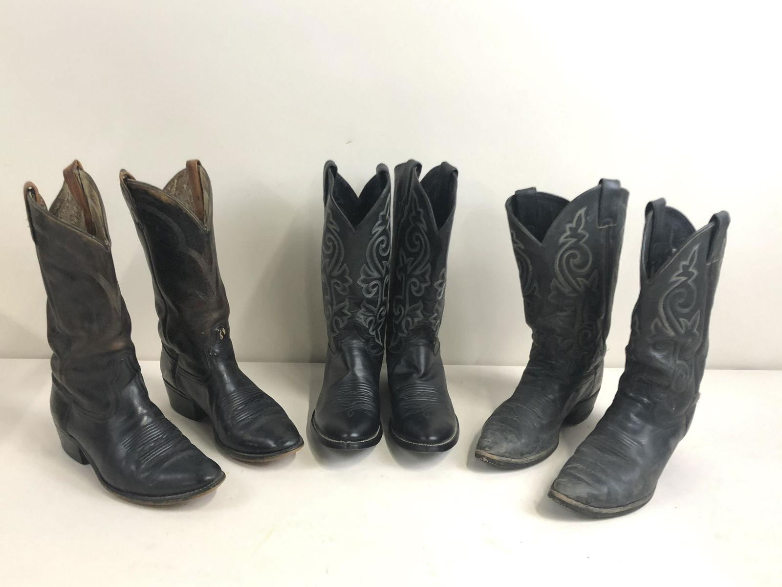 3 Pairs Cowboy Boots (1 of 7)