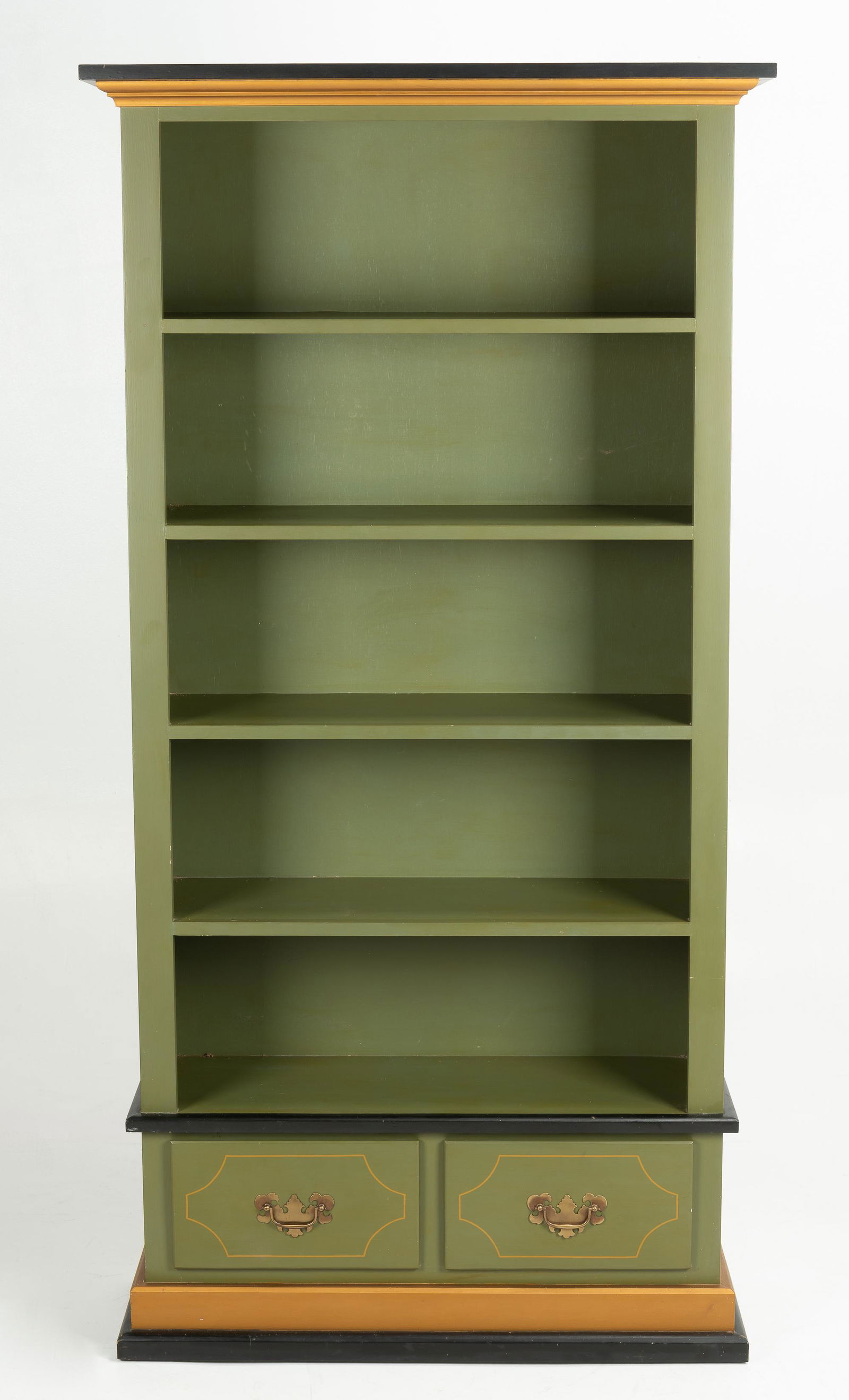 Painted Book Case with Drawers (1 of 4)