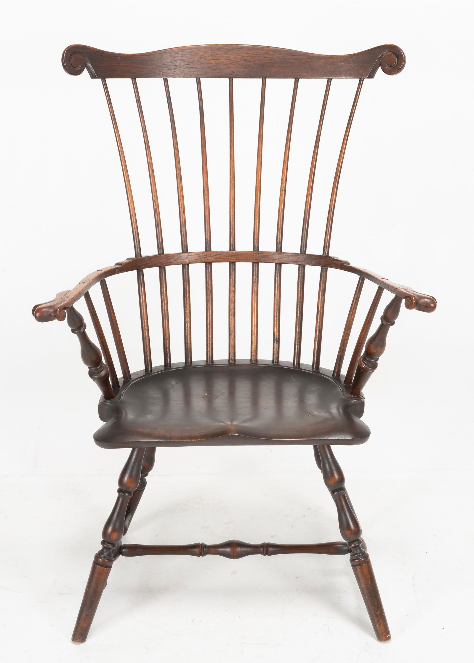 Colonial Revival Comb Back Windsor Arm Chair (1 of 5)