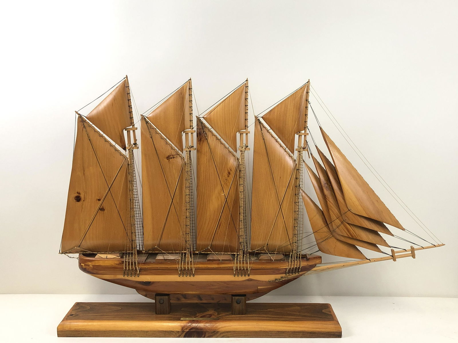 Scratch-Built "The Good Ship Harrisburg" (1 of 3)