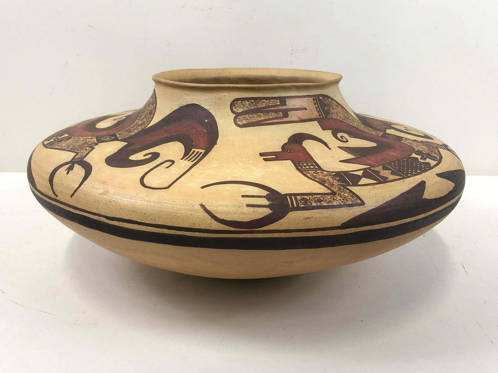 Michael Hawley Chakoptewa (1948-2012) Hopi Pot (1 of 3)