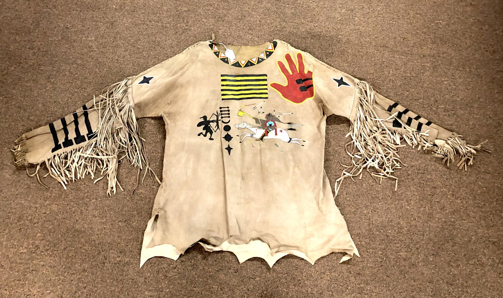 Comanche Painted War Shirt (1 of 3)