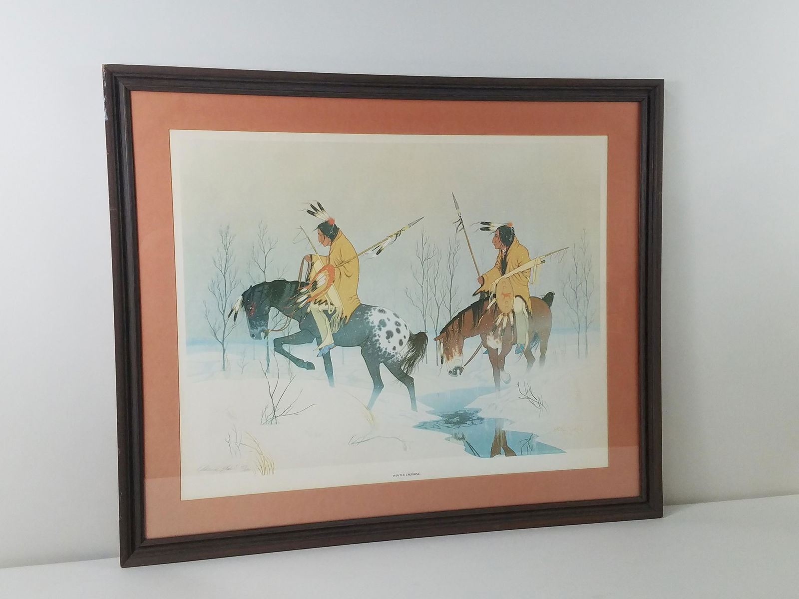 Antoiuine Warrior "Winter Crossing" Print (1 of 3)