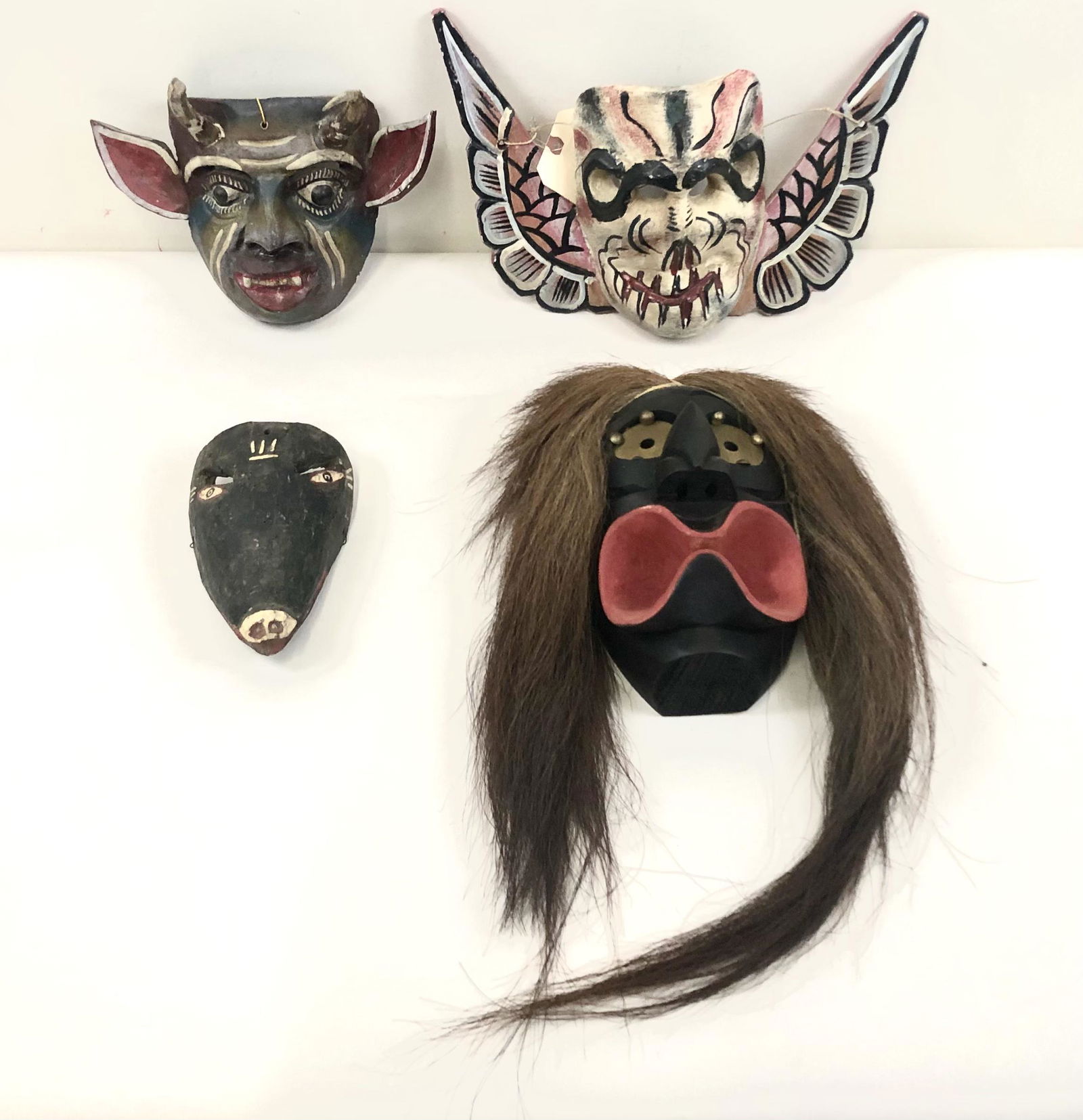 4 Native & Central American Masks (1 of 7)