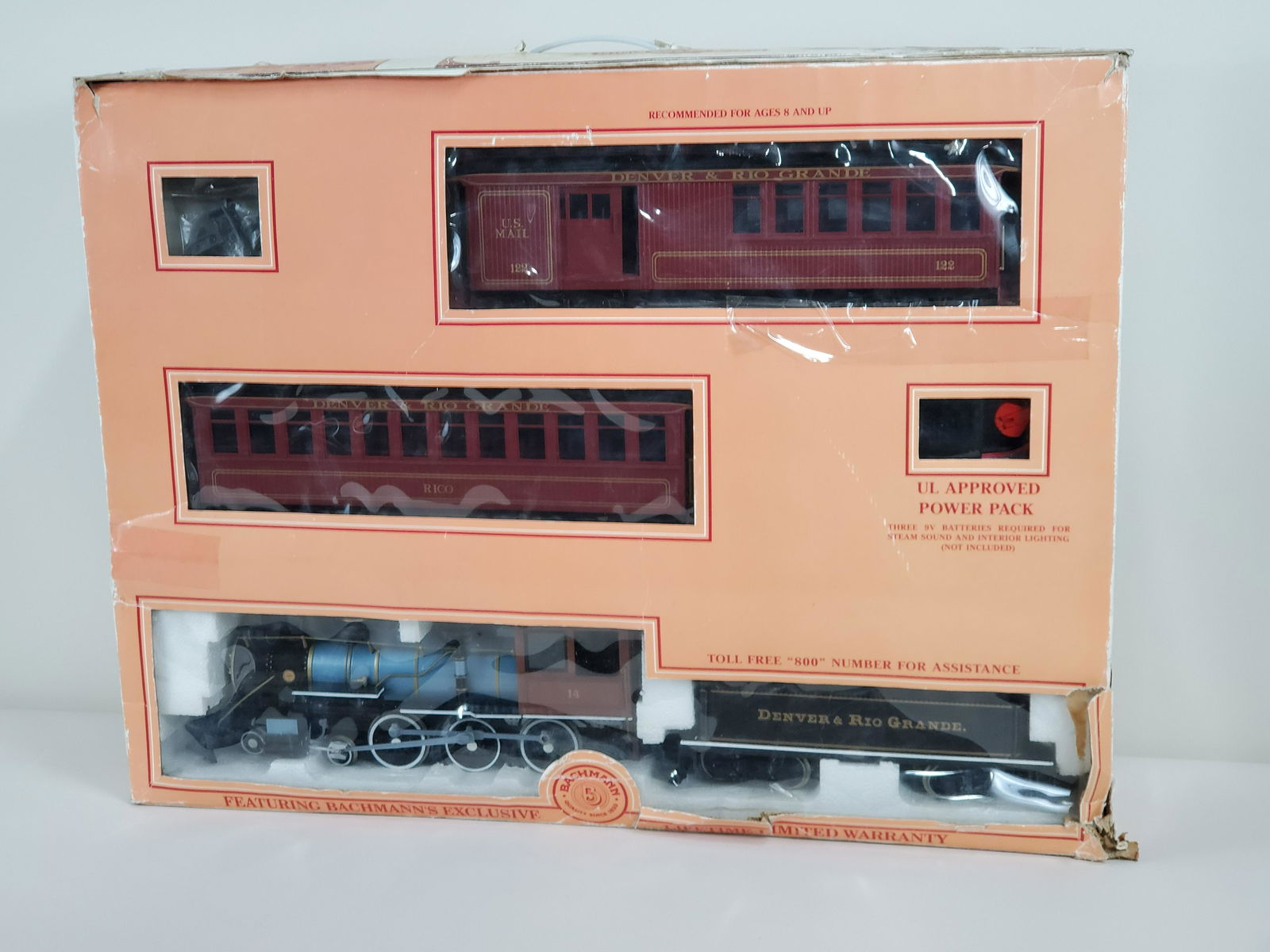 Bachman G Scale Electric Train Set Gold Rush (1 of 2)