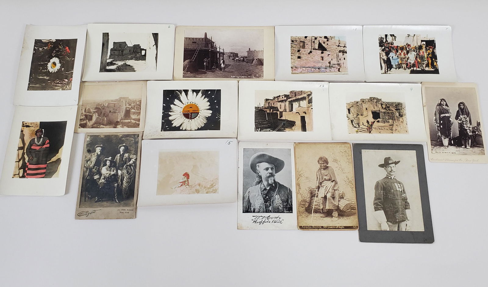 16 Photos of Native Americans and Villages incl Pueblo (1 of 1)