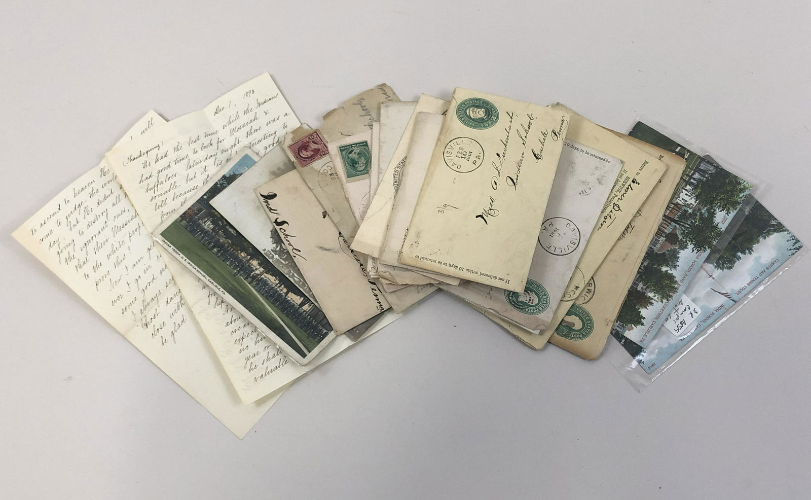 Carlisle Indian School Correspondences (1 of 9)