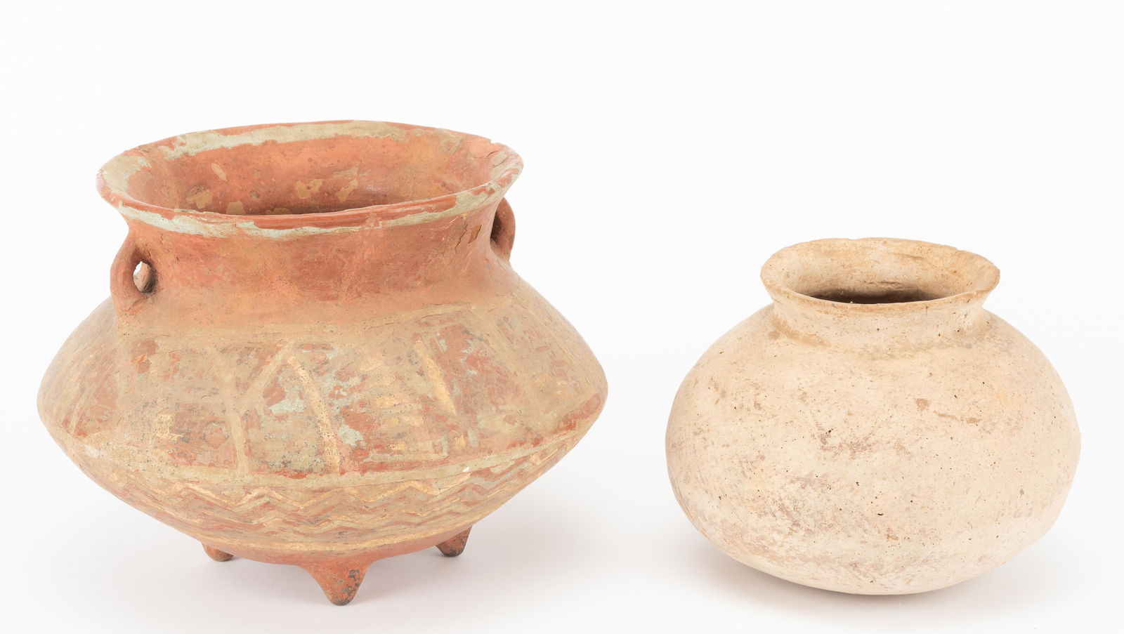 2 Pcs Native American Pottery (1 of 3)