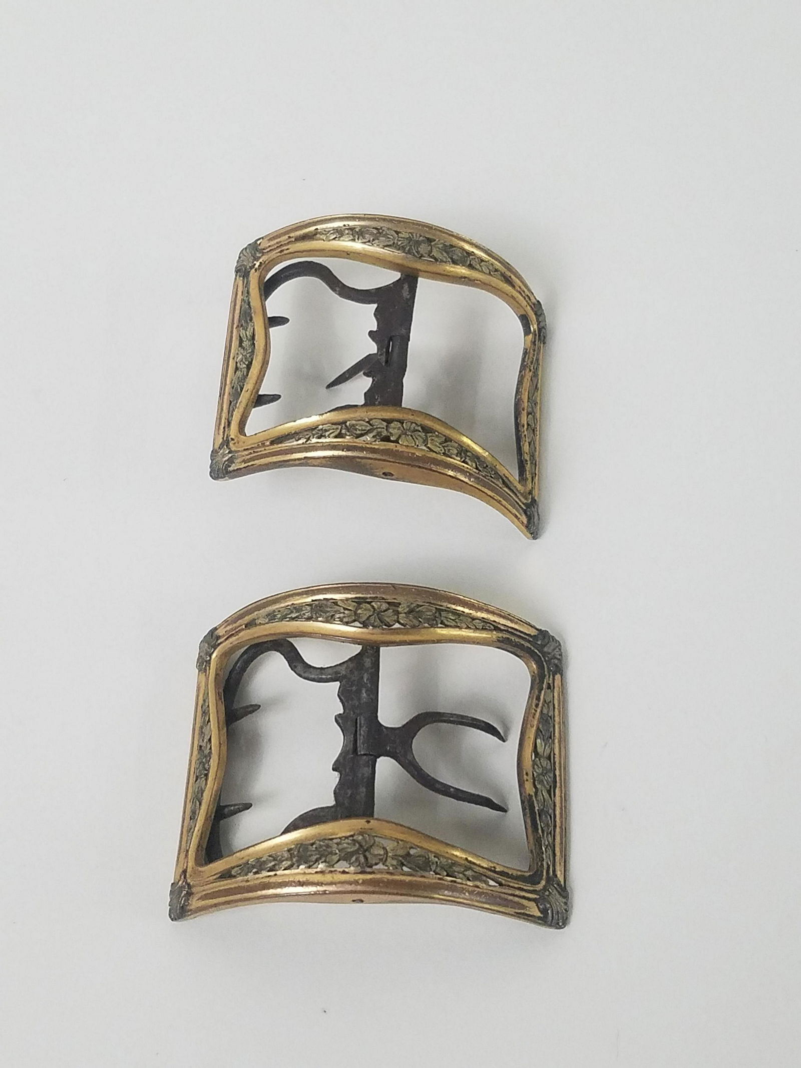 Pr. Early American Shoe Buckles (1 of 2)