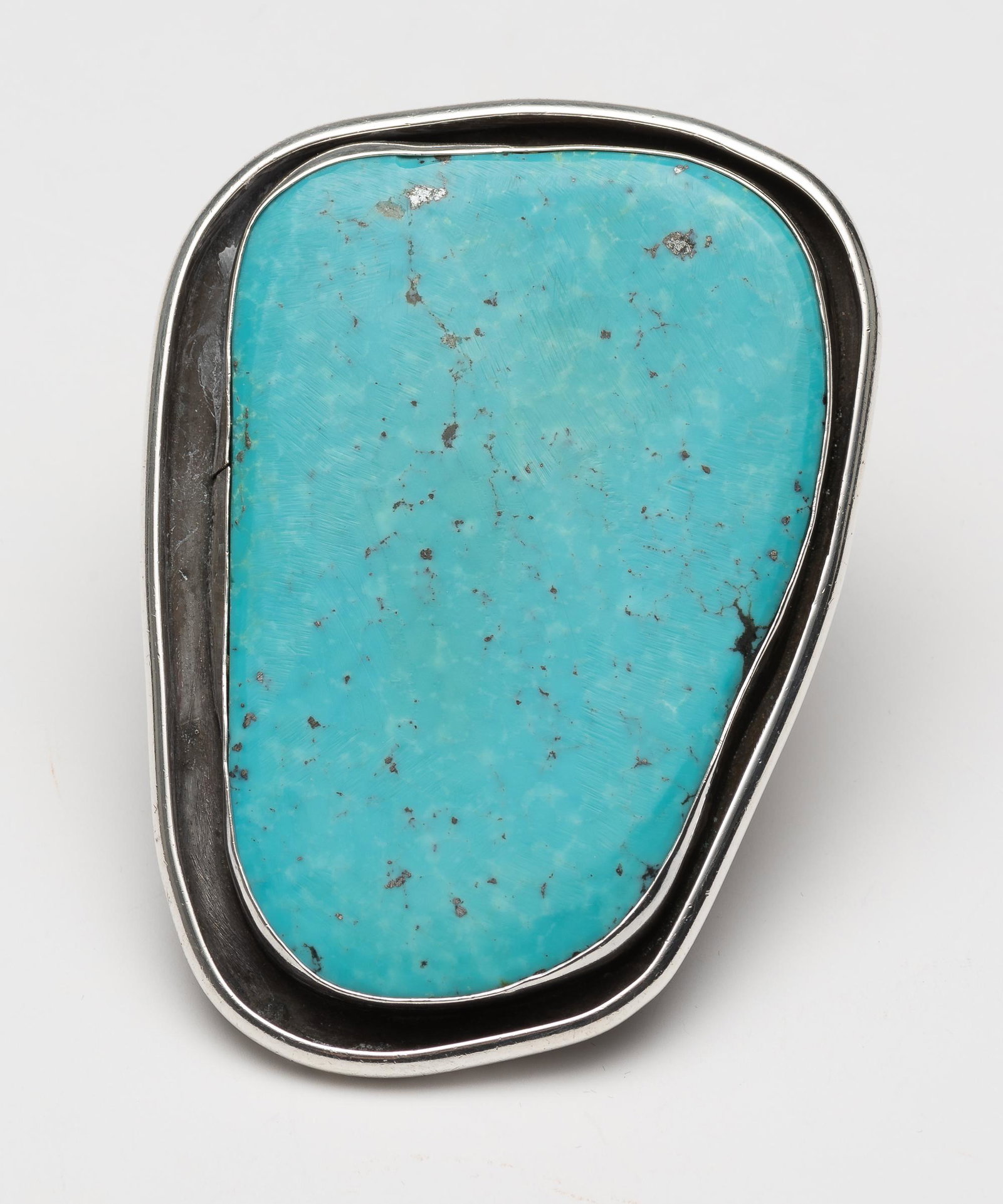 Native American Sterling Double Finger Ring (1 of 4)