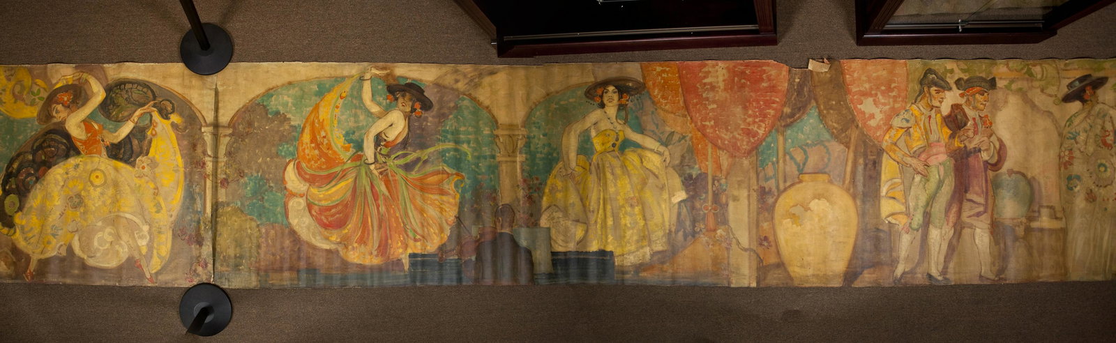 20th C Mural from State Theater, Harrisburg (1 of 9)