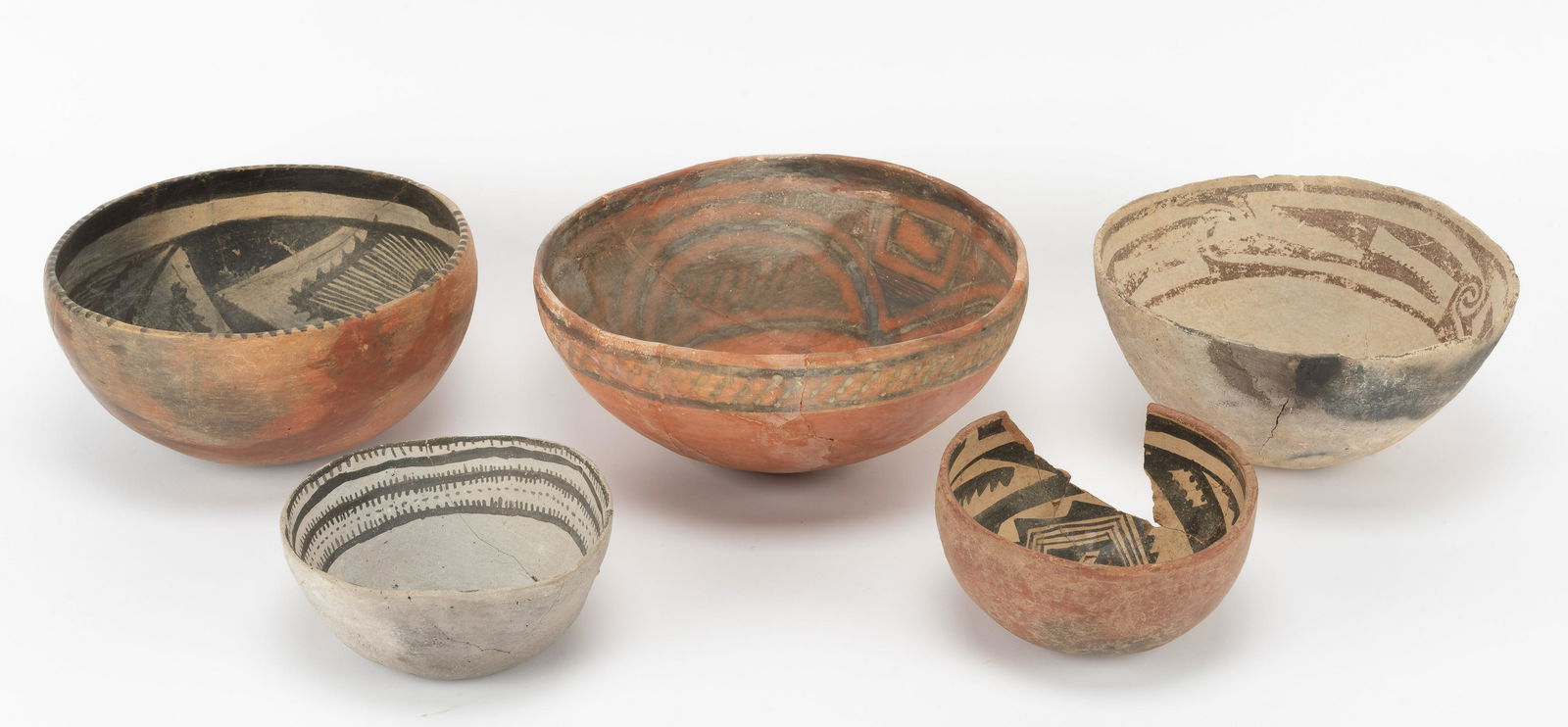 5 Pcs Southwestern Pottery (1 of 16)