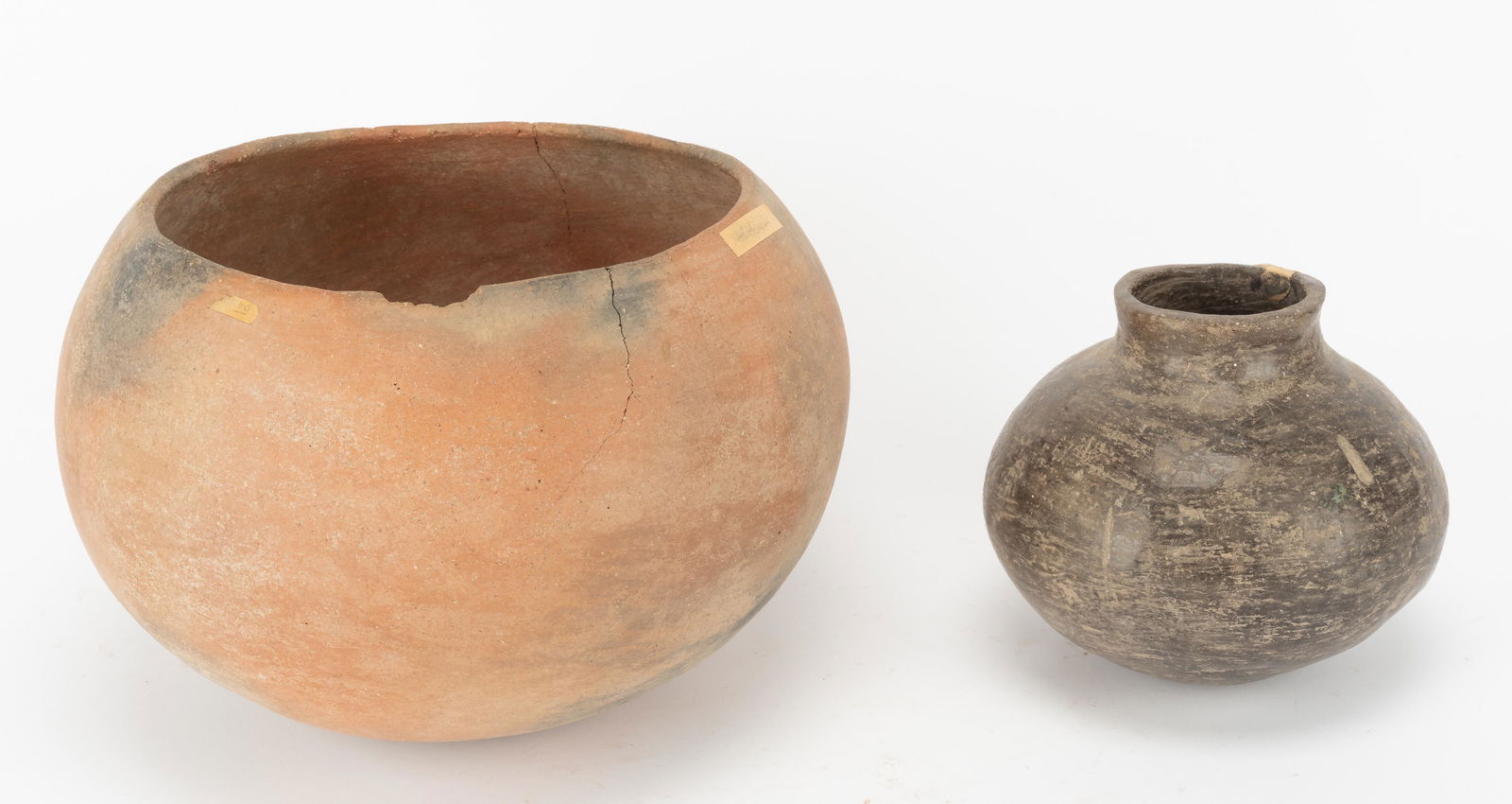 2 Pcs Native American Pottery (1 of 3)